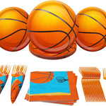 Basketball Value Party Supplies Packs (For 16 Guests)