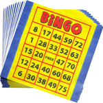 Bingo Lunch Napkins featuring colorful bingo cards and game pieces, perfect for adding a playful touch to your table setting or bingo-themed event.