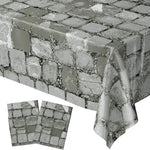 Stone Wall Tablecovers - 54in x 108in (2 Pack)