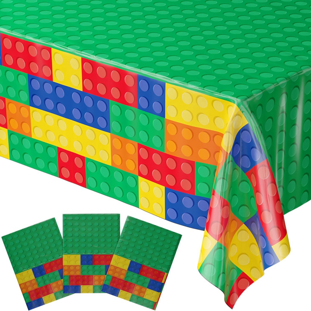 Brick Table Covers (Pack of 3) - 54"x108" XL