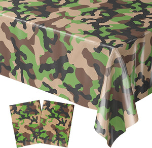 Camo Party Table Covers (Pack of 2) - 54"x108" XL
