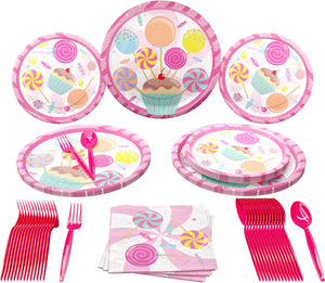 Candy Party Supplies Packs (For 16 Guests)