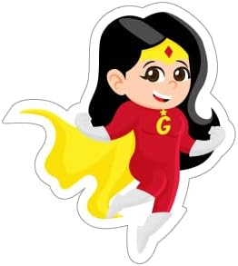 Girl Superhero Cutouts