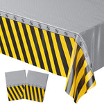 Construction Party Tablecovers - 54in x 108in (2 Pack)