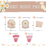Daisy Deluxe Pack (110 Pieces for 20 Guests)