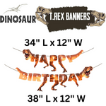 Dinosaur Banner (Brown)