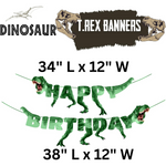 Dinosaur Banner (Green)