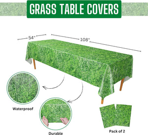 Grass Tablecovers - 54in x 108in (2 Pack)