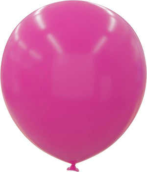 Hot Pink Latex Balloons to match Cheerleading Themed Parties