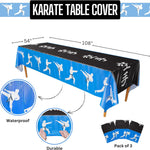 Karate Party Tablecovers - 54in x 108in (Pack of 3)