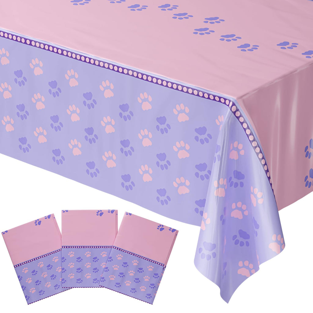 Kitten Party Tablecovers - 54in x 108in (3 Pack)