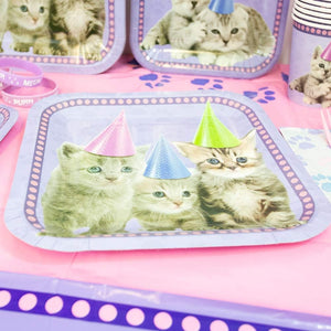 Kitten Party Tablecovers - 54in x 108in (3 Pack)