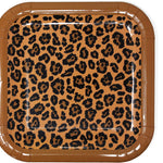 Leopard Print Party Supplies Packs (For 16 Guests)