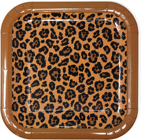 Leopard Print Party Supplies Packs (For 16 Guests)