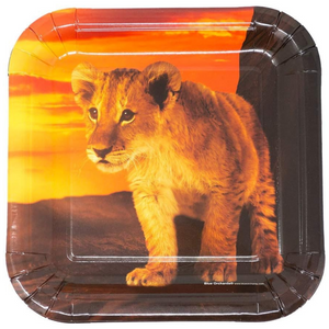 Lion Deluxe Party Supplies Packs (122 Pieces for 16 Guests)