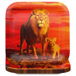 Lion Party Supplies Pack (100 Pieces for 16 Guests)