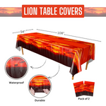 Lion Table Covers (Pack of 2) - 54"x108" XL