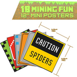 18 Mining Fun 12" Mini Posters
