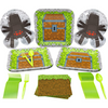 Mining Fun Dinner and Spider Shaped Plates Pack (For 16 Guests)