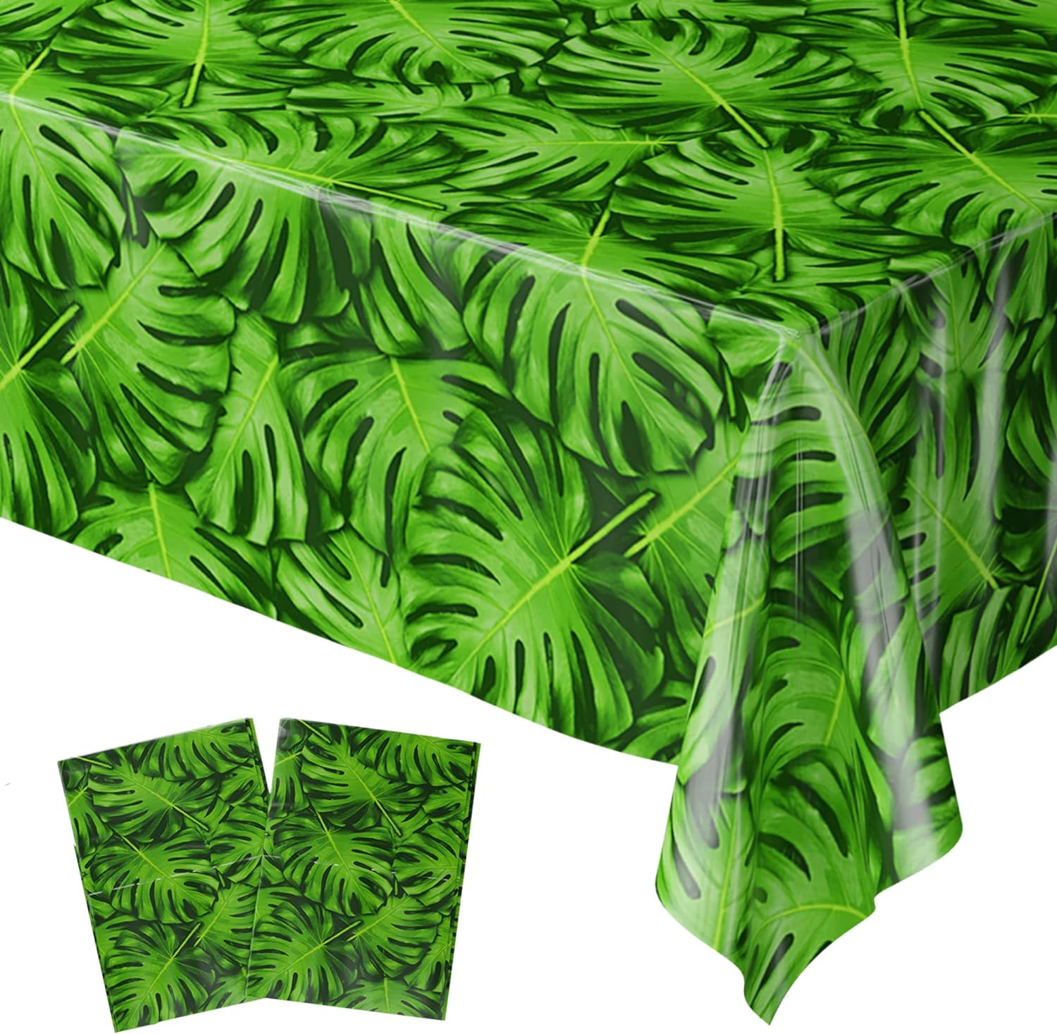 Palm Leaf Table Covers - 54in x 108in (2 Pack)