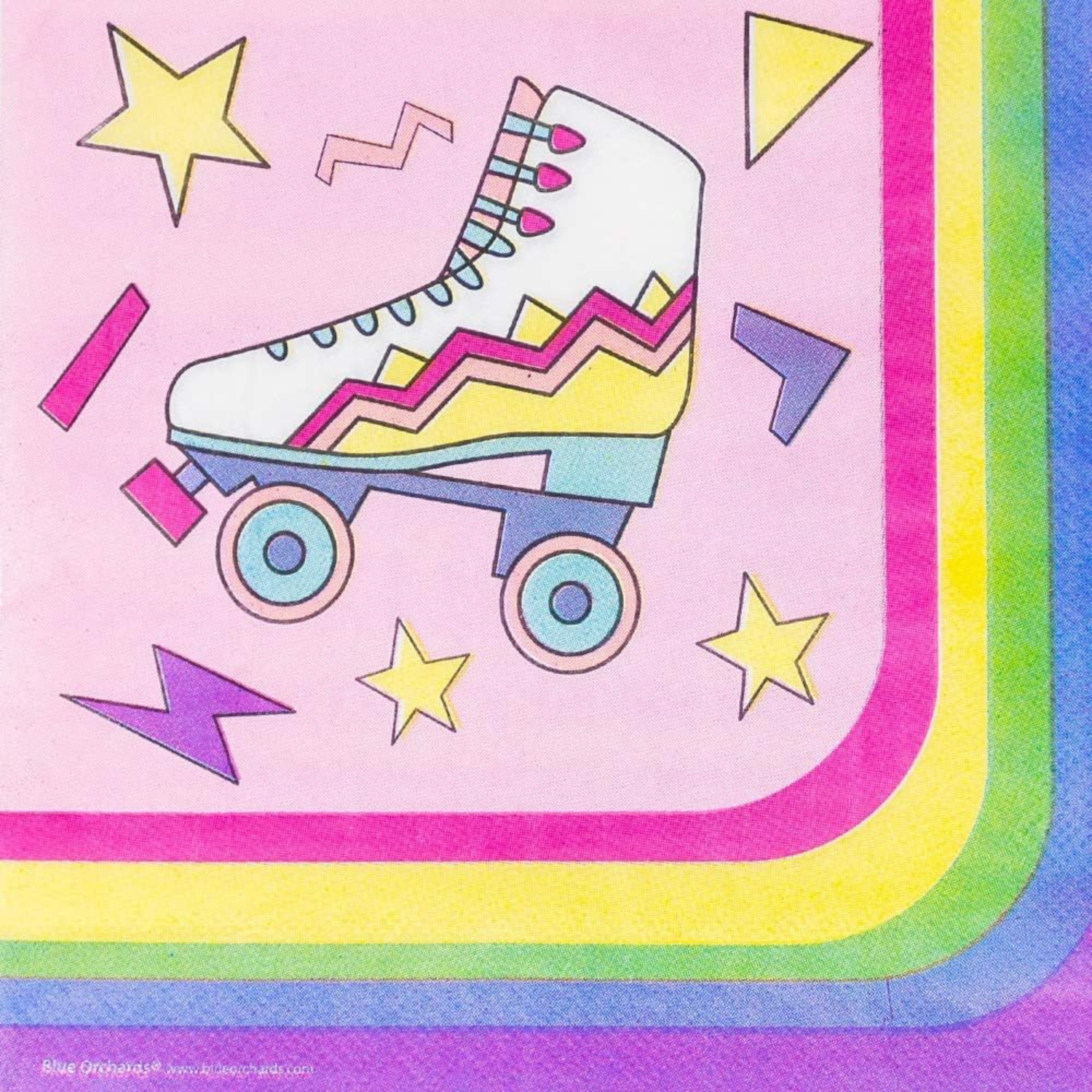 Roller Skate Party Supplies Packs (For 16 Guests)