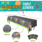 Science Party Table Covers - 54in x 108in (3 Pack)