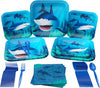 Shark Party Supplies Pack (For 16 Guests)