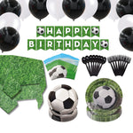 Soccer Deluxe Party Supplies Packs (For 16 Guests)