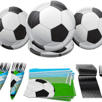 Soccer Value Party Supplies Packs (For 16 Guests)