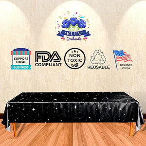 Space Party Table Covers (Pack of 2) - 54"x108" XL