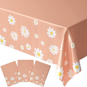 Daisy Table Cover (Pack of 3) - 54"x108" XL
