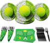 Tennis Value Party Supplies Packs (For 16 Guests)