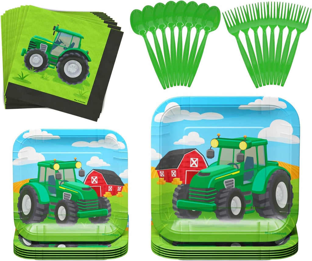 Tractor Party Supplies Packs (For 20 Guests)