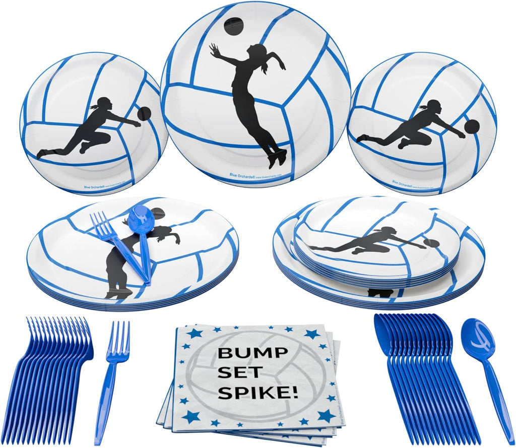 Volleyball Party Supplies Packs (For 16 Guests)